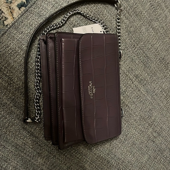 NWT COACH Klare Leather Crossbody - Picture 1 of 4